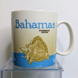 Starbucks Bahamas Coffee Mug, Blue Global Icon Series